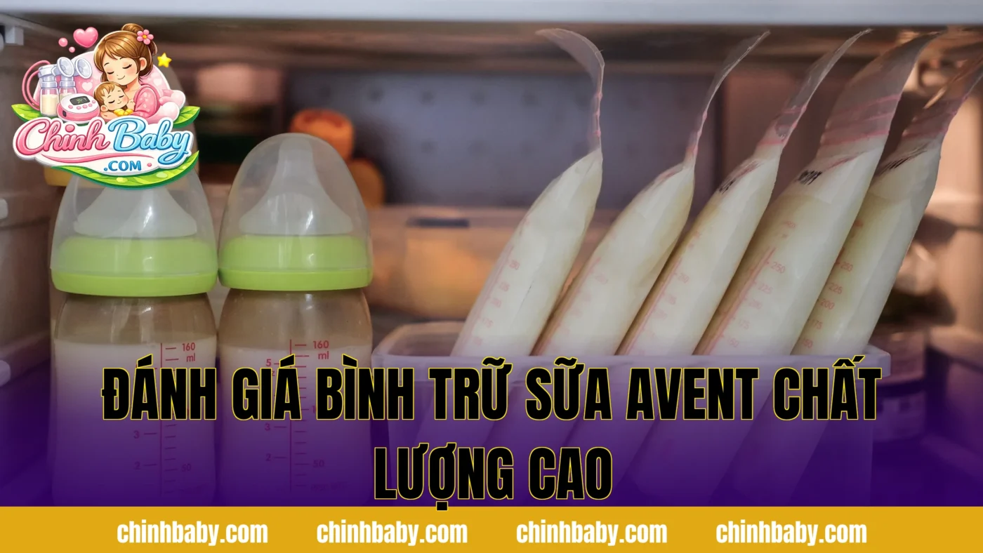 đánh giá bình trữ sữa Avent chất lượng cao