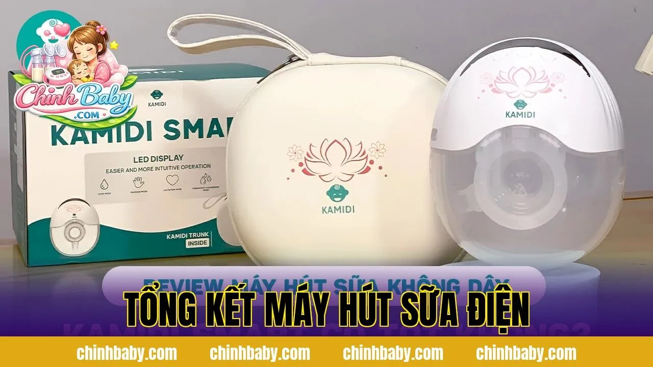 Tổng kết máy hút sữa điện
