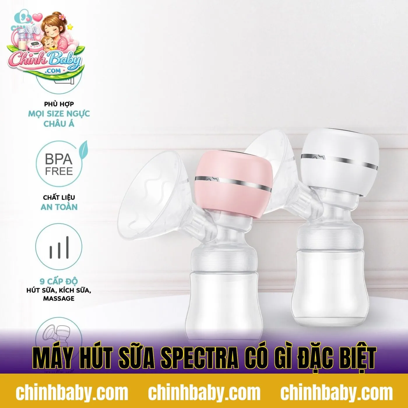 Máy hút sữa Spectra có gì đặc biệt