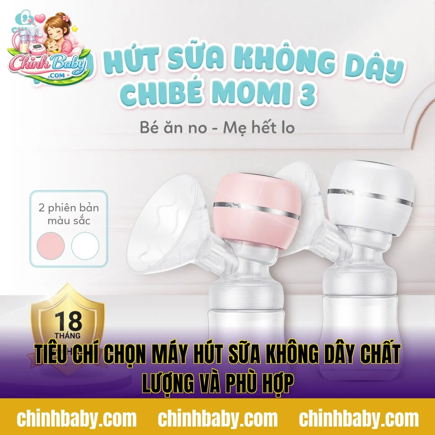 tiêu chí chọn máy hút sữa không dây chất lượng và phù hợp