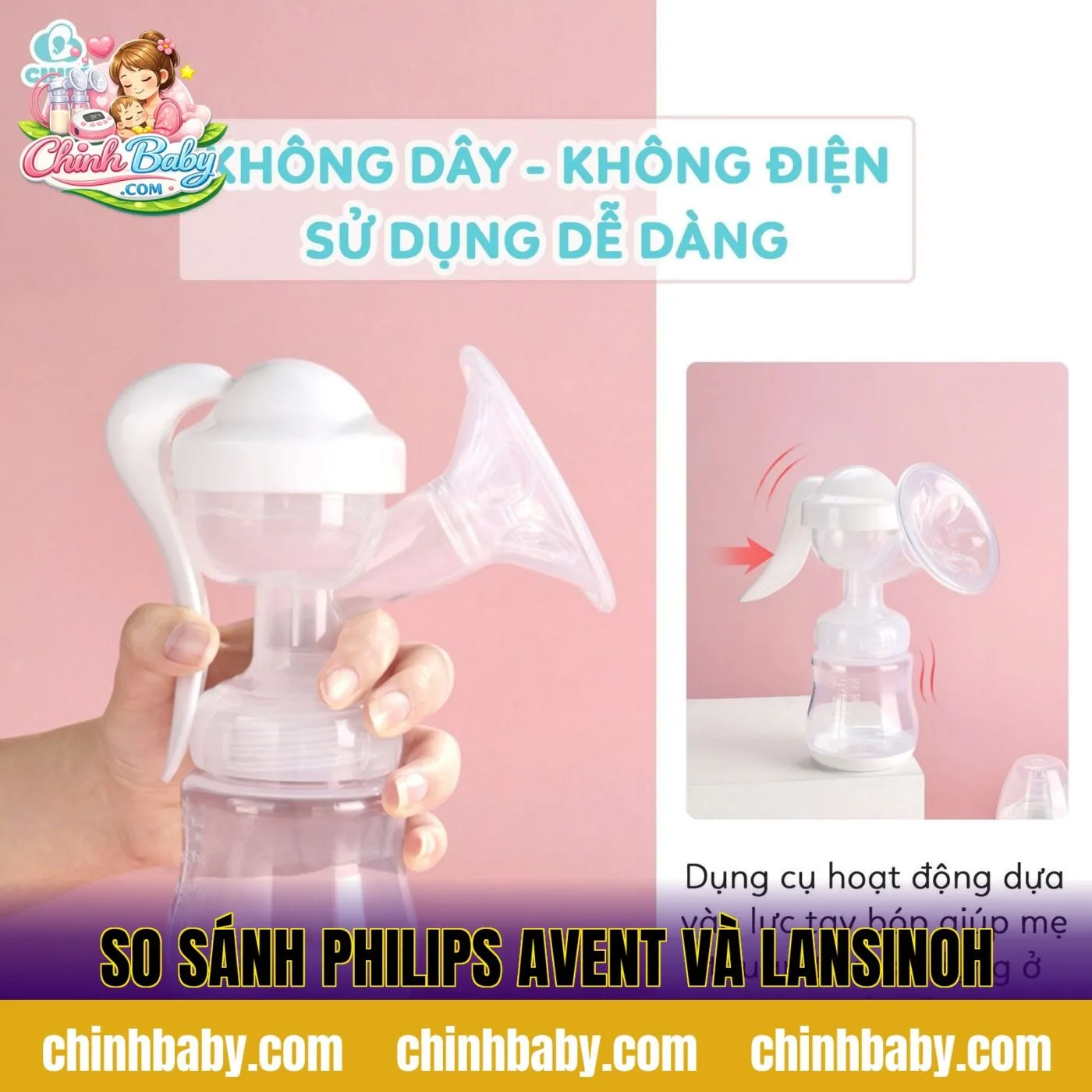 So sánh Philips Avent và Lansinoh