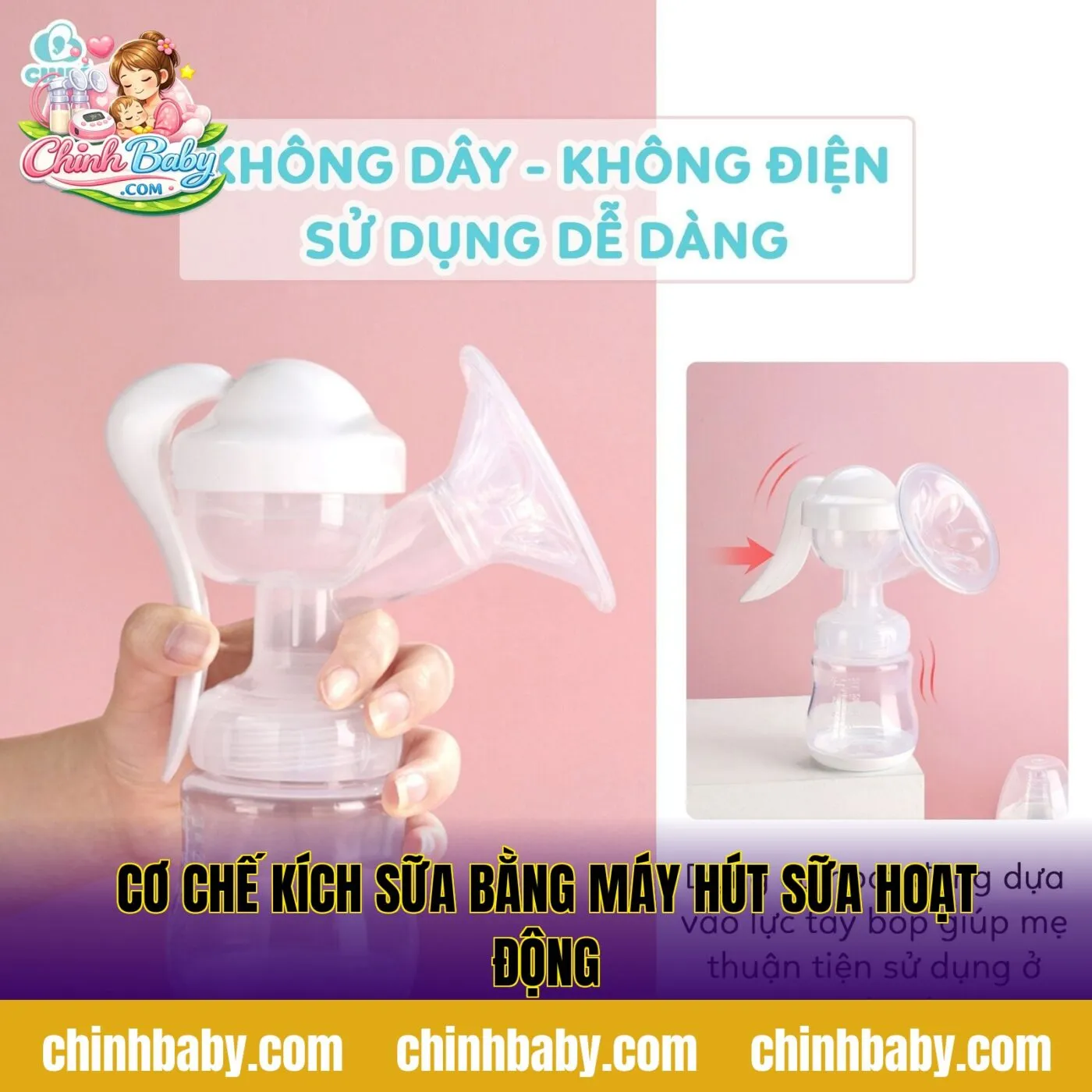 cơ chế kích sữa bằng máy hút sữa hoạt động
