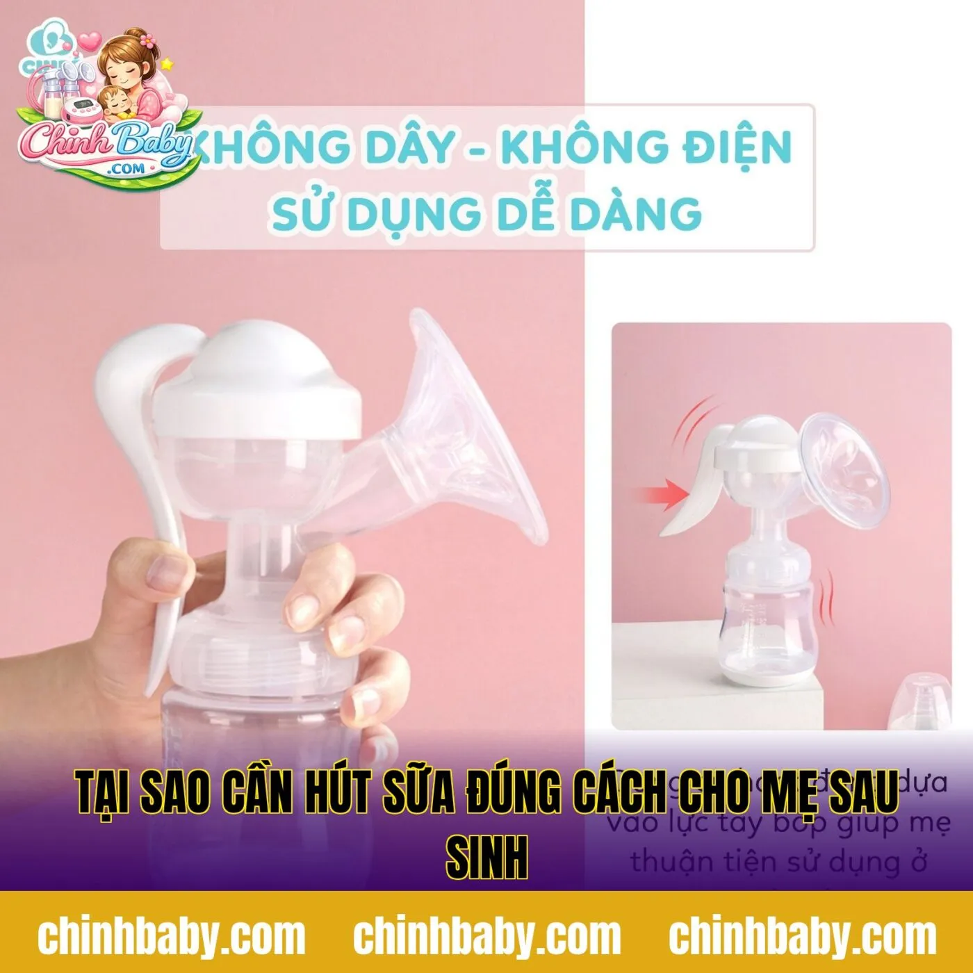 Tại sao cần hút sữa đúng cách cho mẹ sau sinh