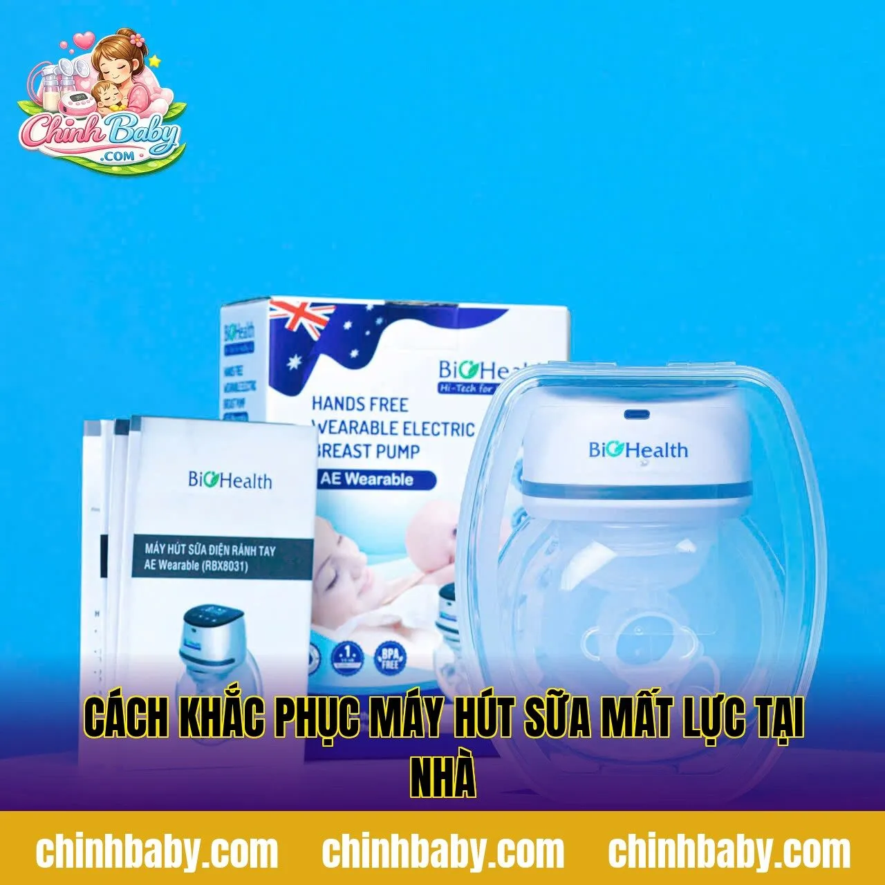 cách khắc phục máy hút sữa mất lực tại nhà