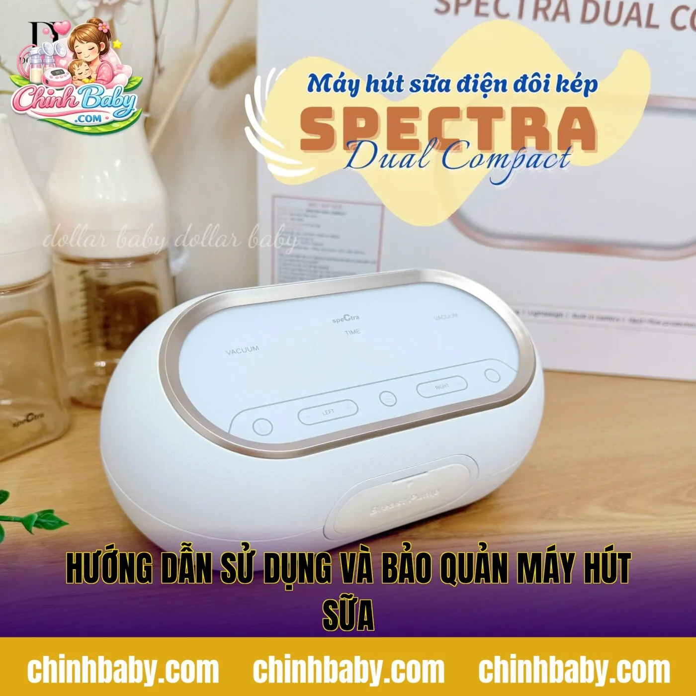 Hướng dẫn sử dụng và bảo quản máy hút sữa