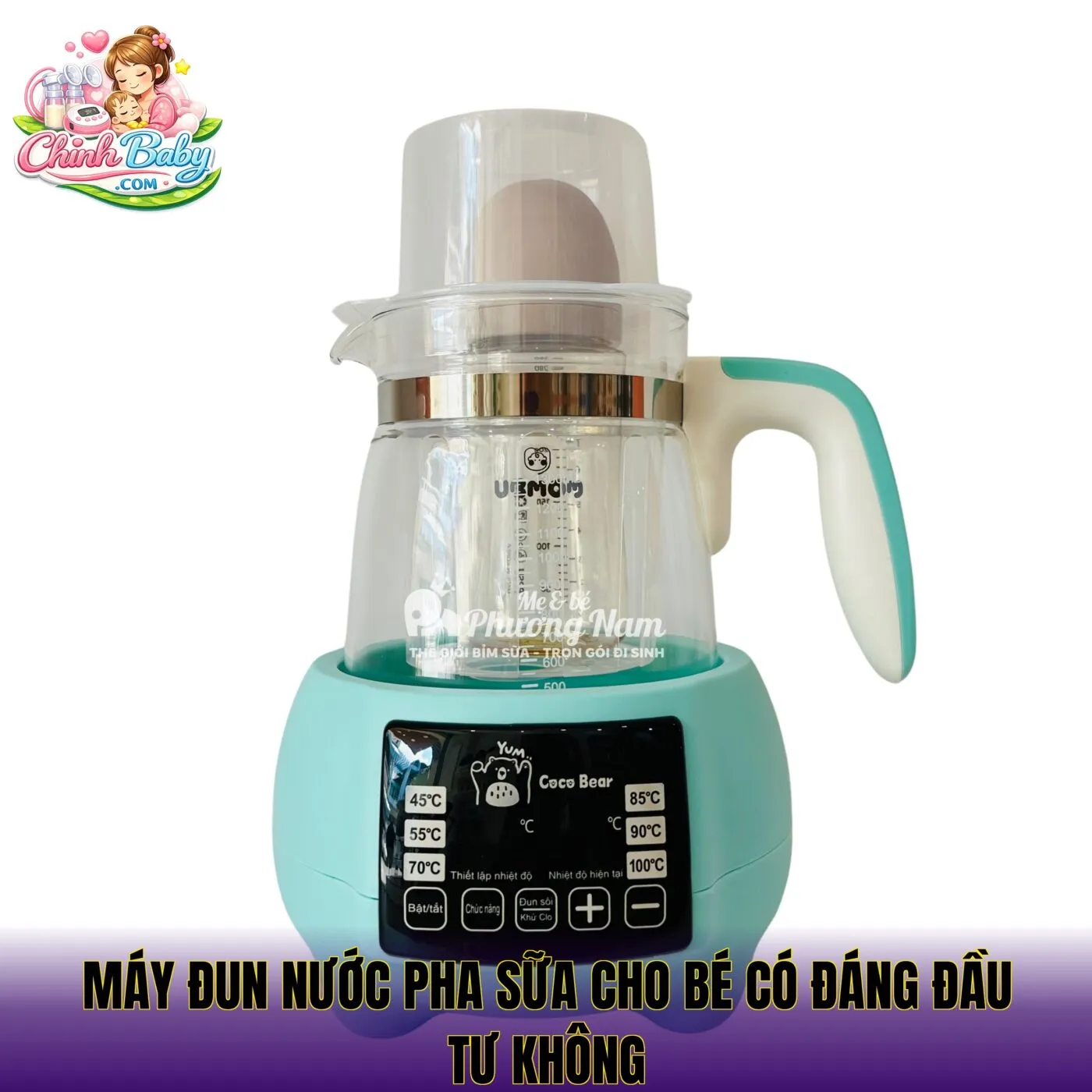 máy đun nước pha sữa cho bé có đáng đầu tư không