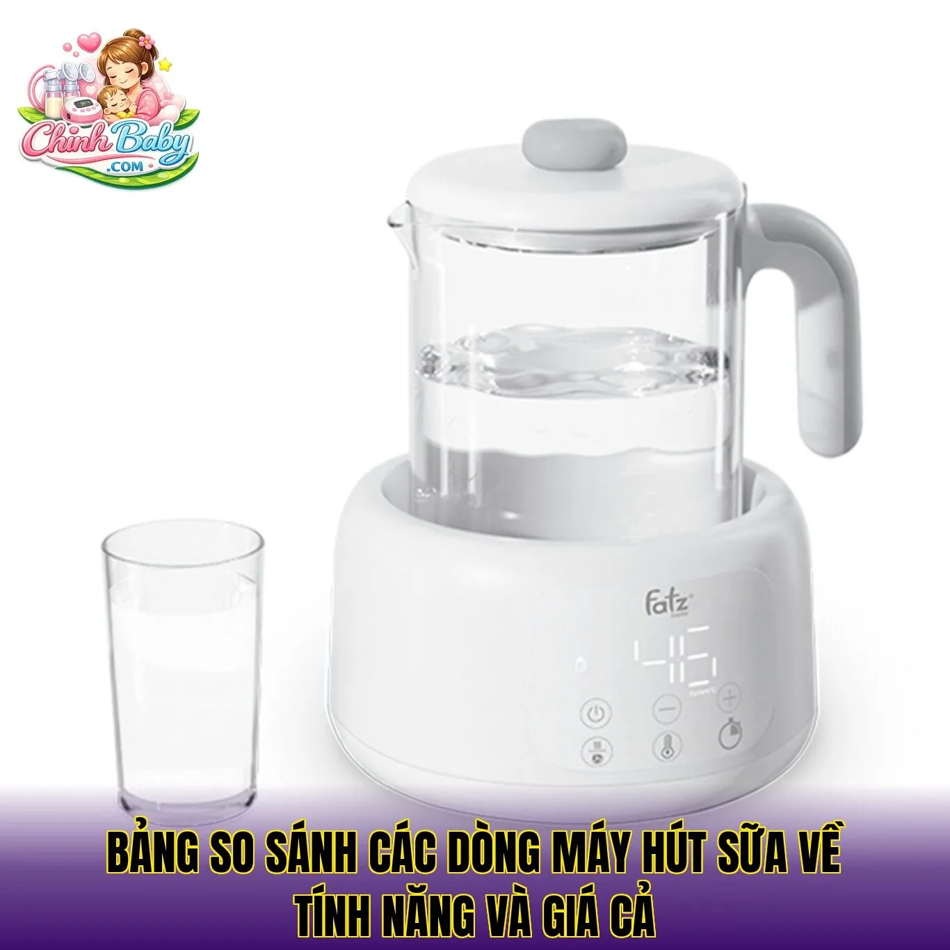 Bảng so sánh các dòng máy hút sữa về tính năng và giá cả