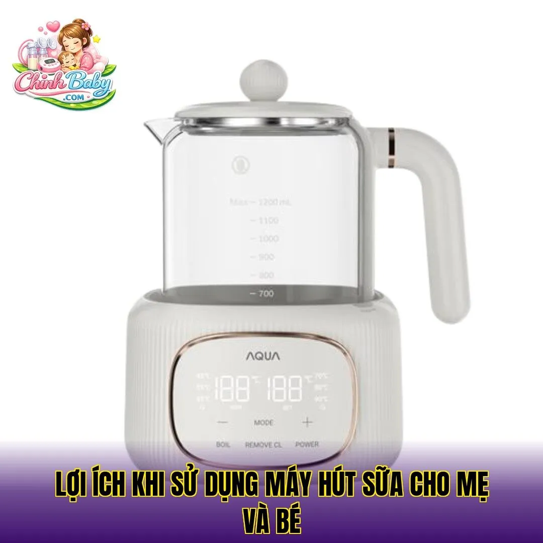 Lợi ích khi sử dụng máy hút sữa cho mẹ và bé