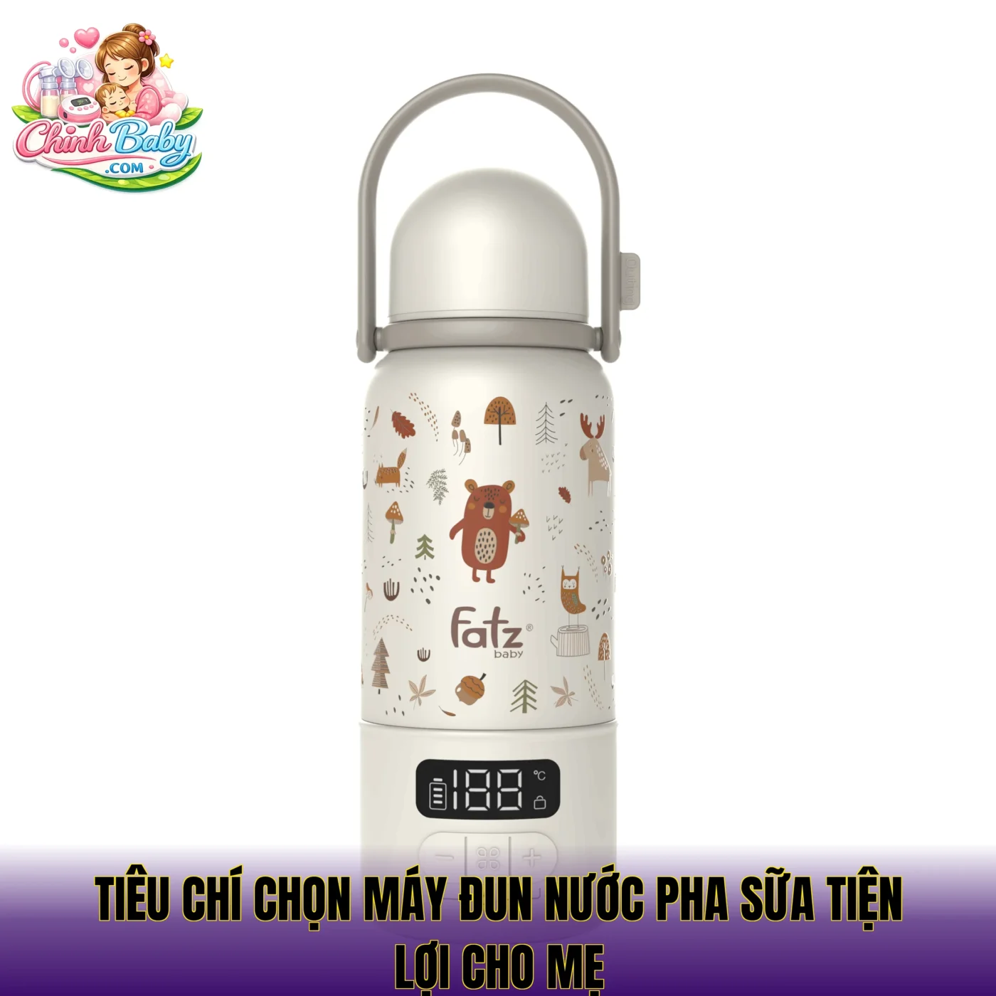 tiêu chí chọn máy đun nước pha sữa tiện lợi cho mẹ